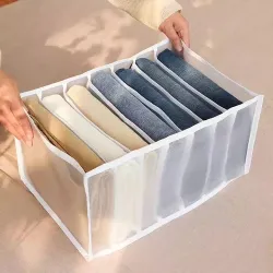 Foldable Clothes Storage Organizer Bag (1 pc)